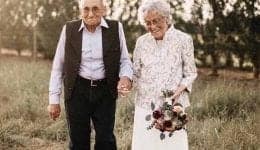 elderly couple