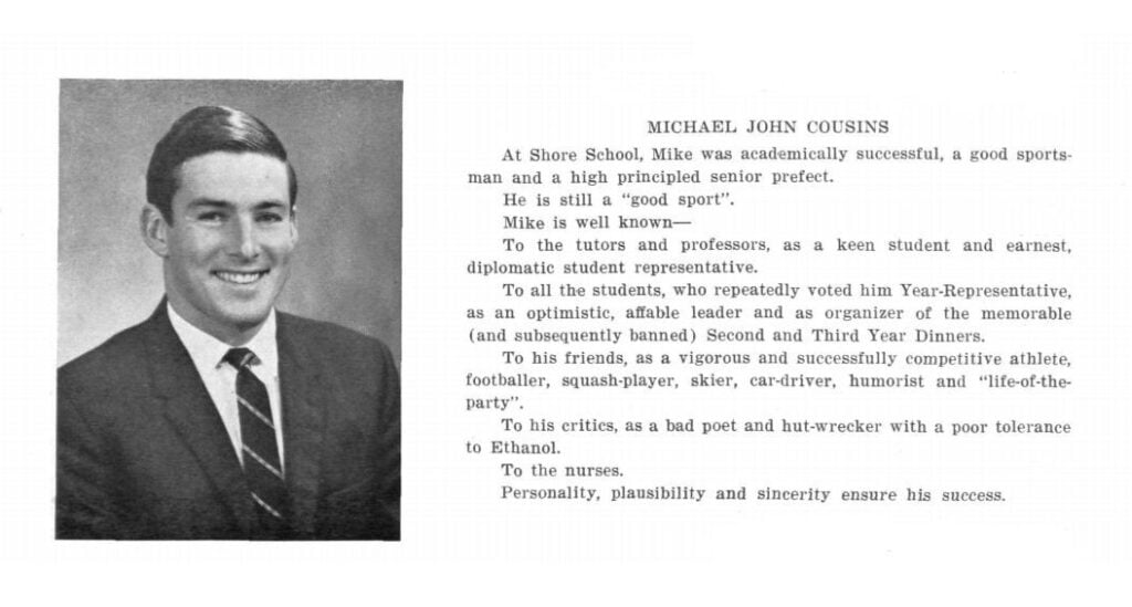 Senior yearbook 1963 Biography